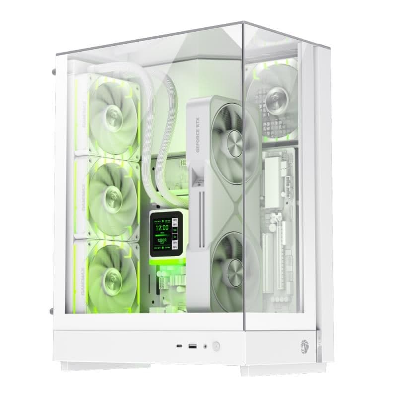 Корпус для комп'ютера MATX W/O PSU T20 WH GAMEMAX