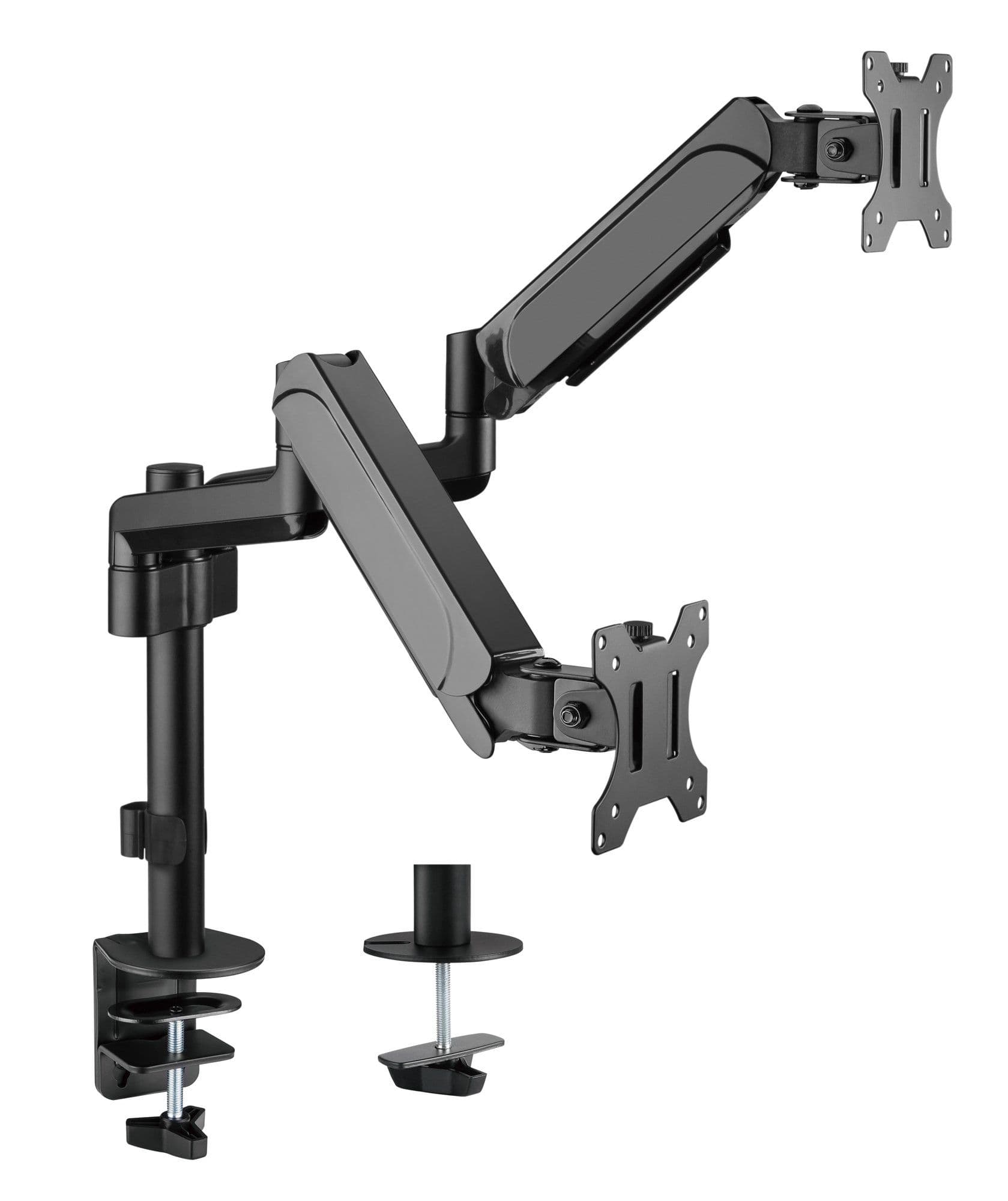 Настільне кріплення для двох моніторів OfficePro MA722B Black