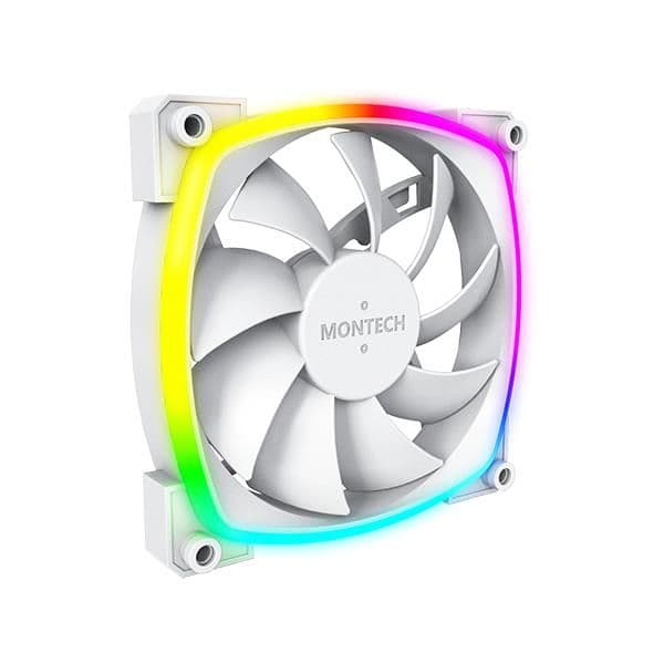 Корпусний вентилятор 120MM AX120 PWM WHITE MONTECH