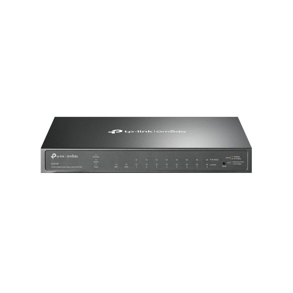 Комутатор керований, мережеве обладнання, SG2210P TP-LINK