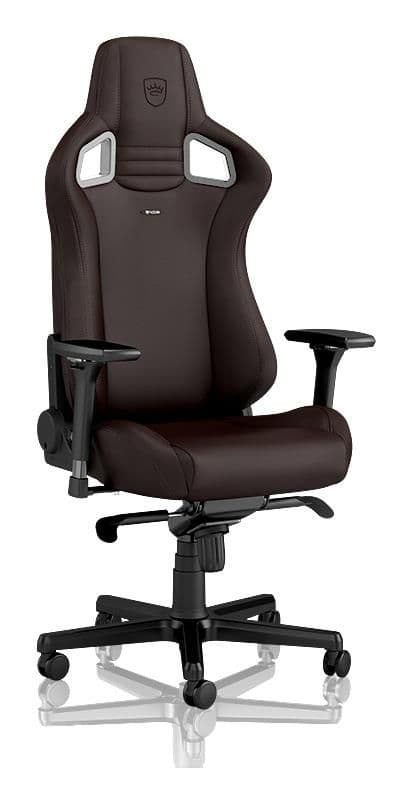 Ігрове крісло Noblechairs EPIC високотехнологічна штучна шкіра, коричневий
