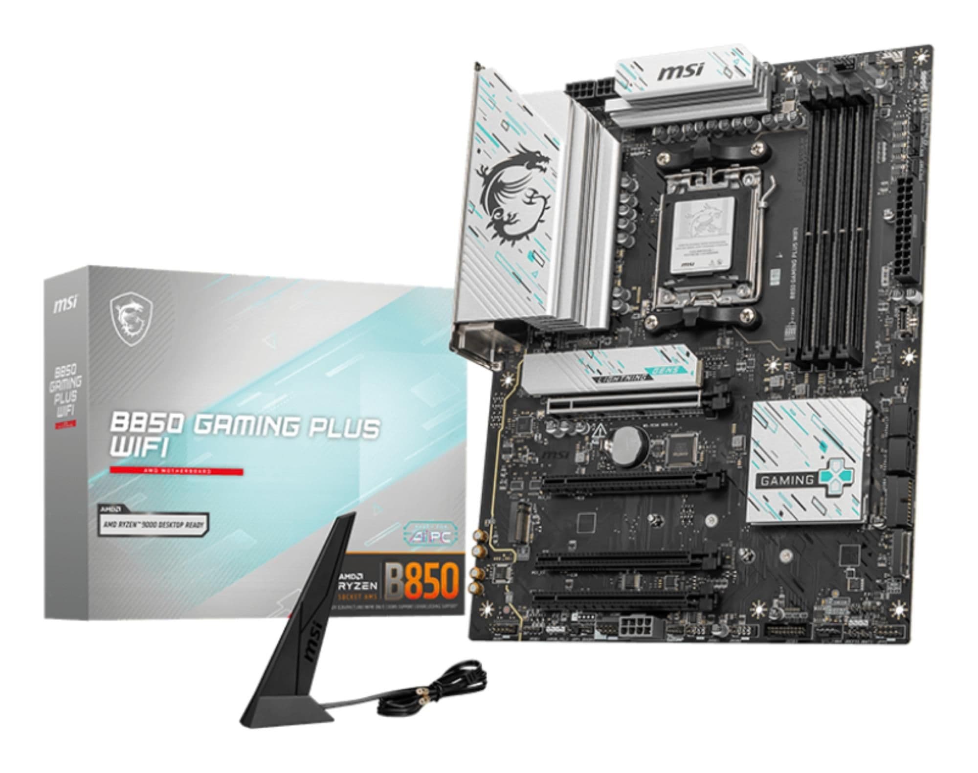 Материнська плата AMD B850 SAM5 ATX B850 GAMING PLUS WIFI MSI