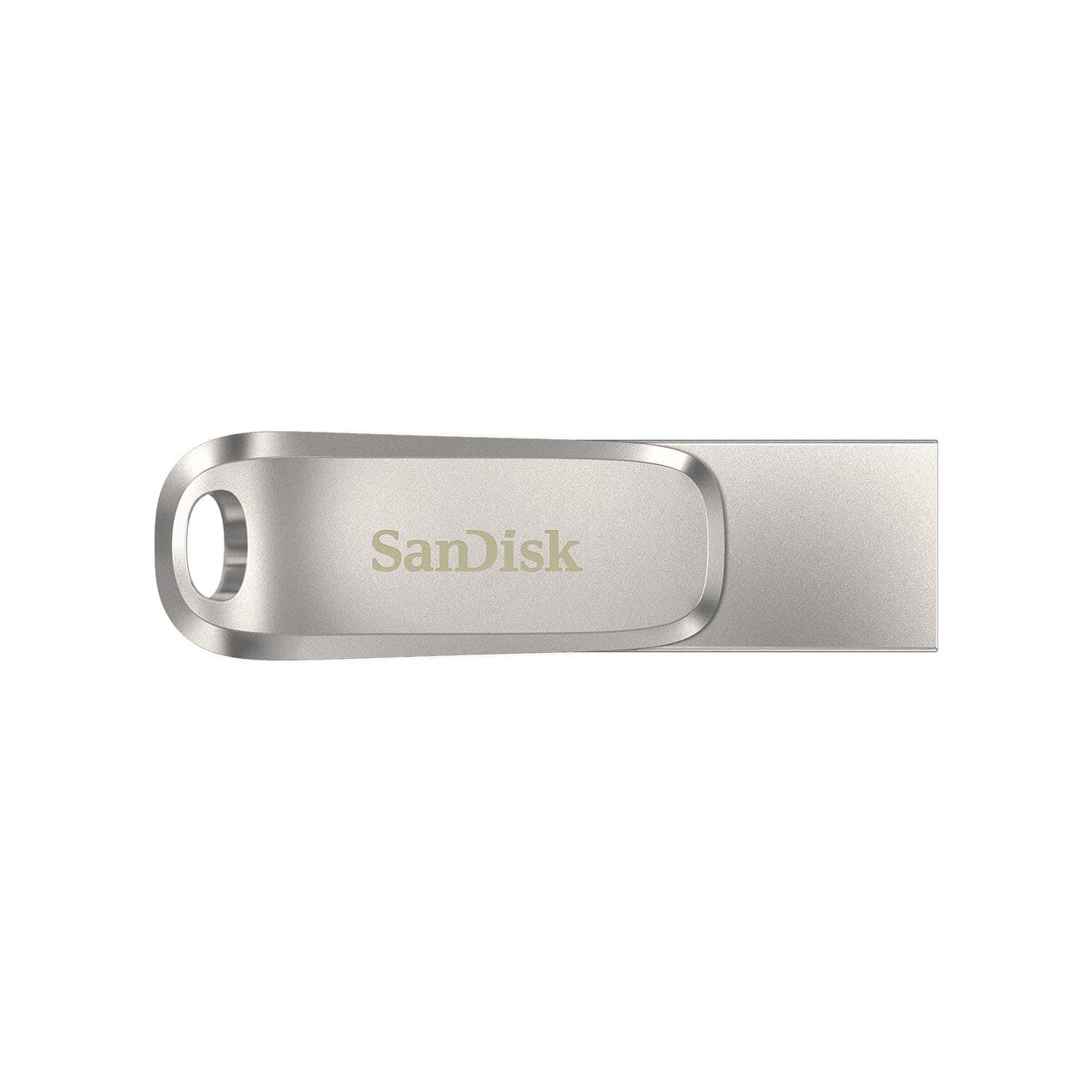 Накопичувач SanDisk 256GB USB 3.1 Type-A + Type-C Dual Drive Luxe Срібний