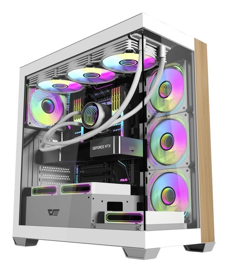 Корпус для комп'ютера DARK FLASH ATX без блока живлення DS900W білий