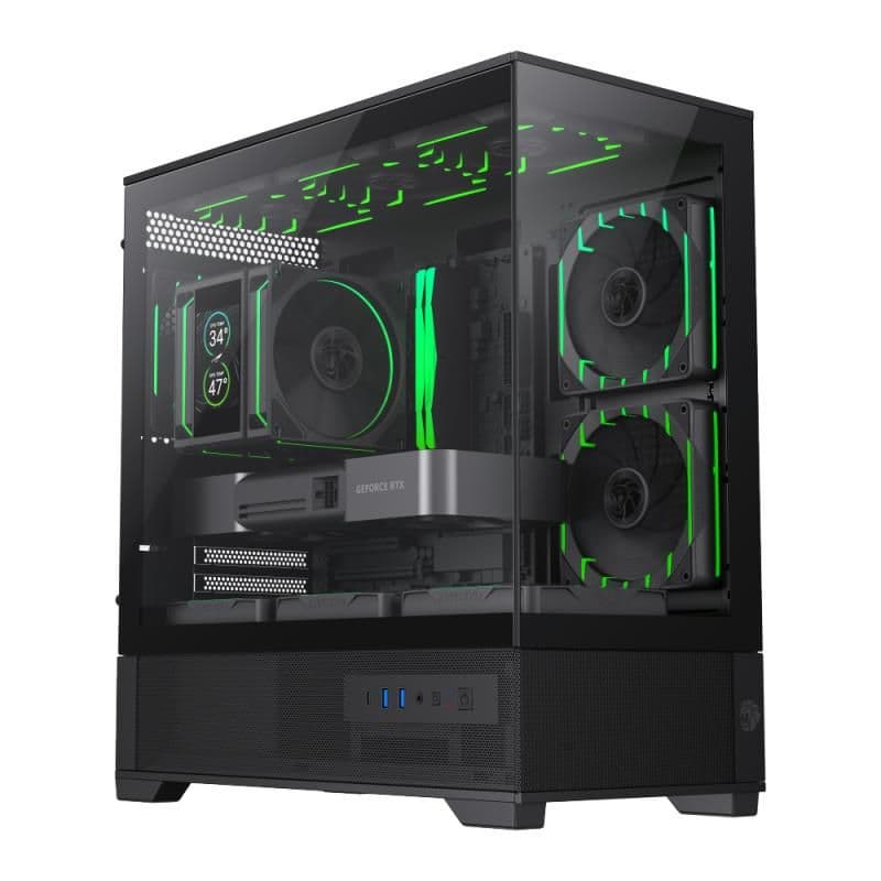 Корпус для комп'ютера MATX W/O PSU VISTA 2 MB GAMEMAX
