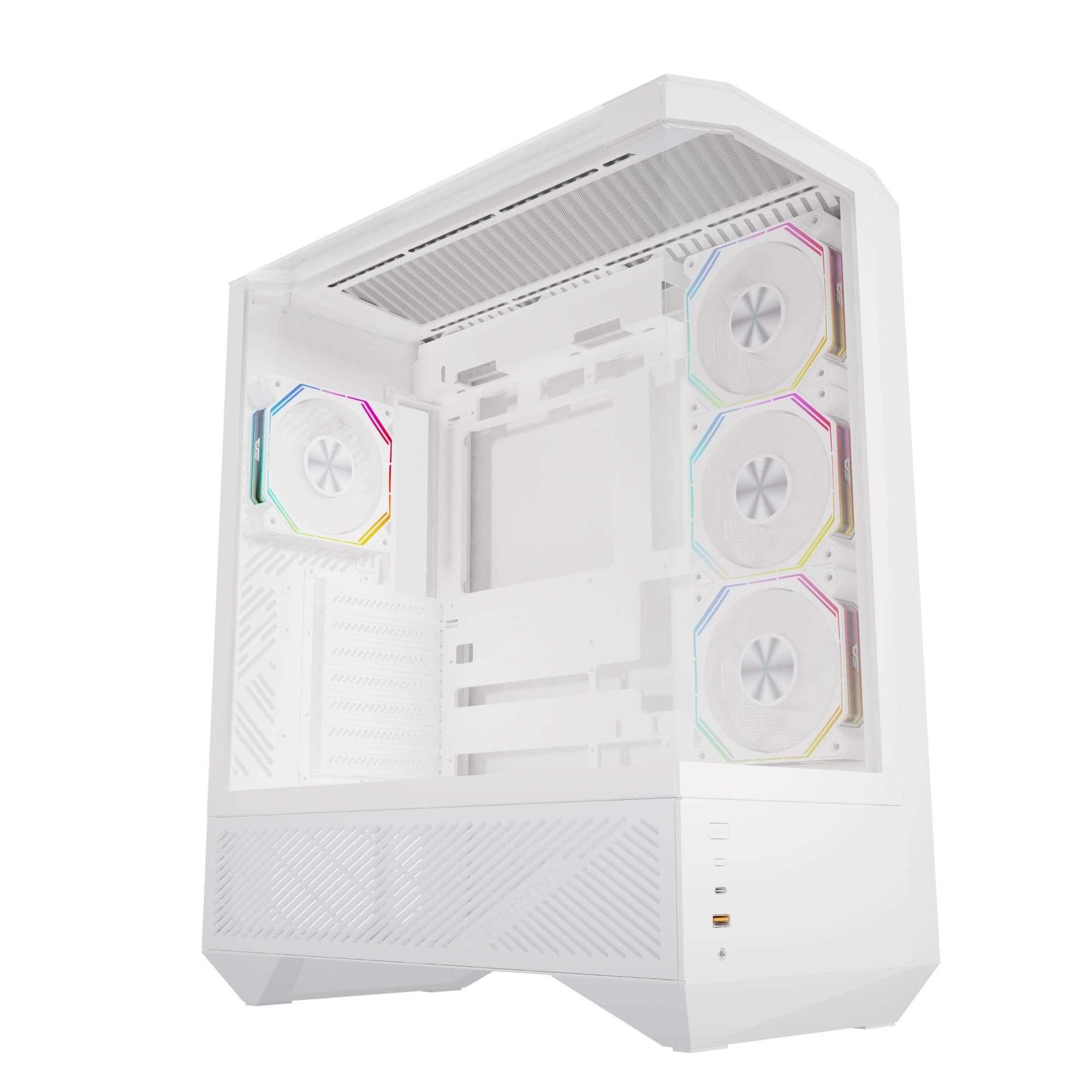 Корпус для комп'ютера DARK FLASH ATX без блока живлення DY460 білий