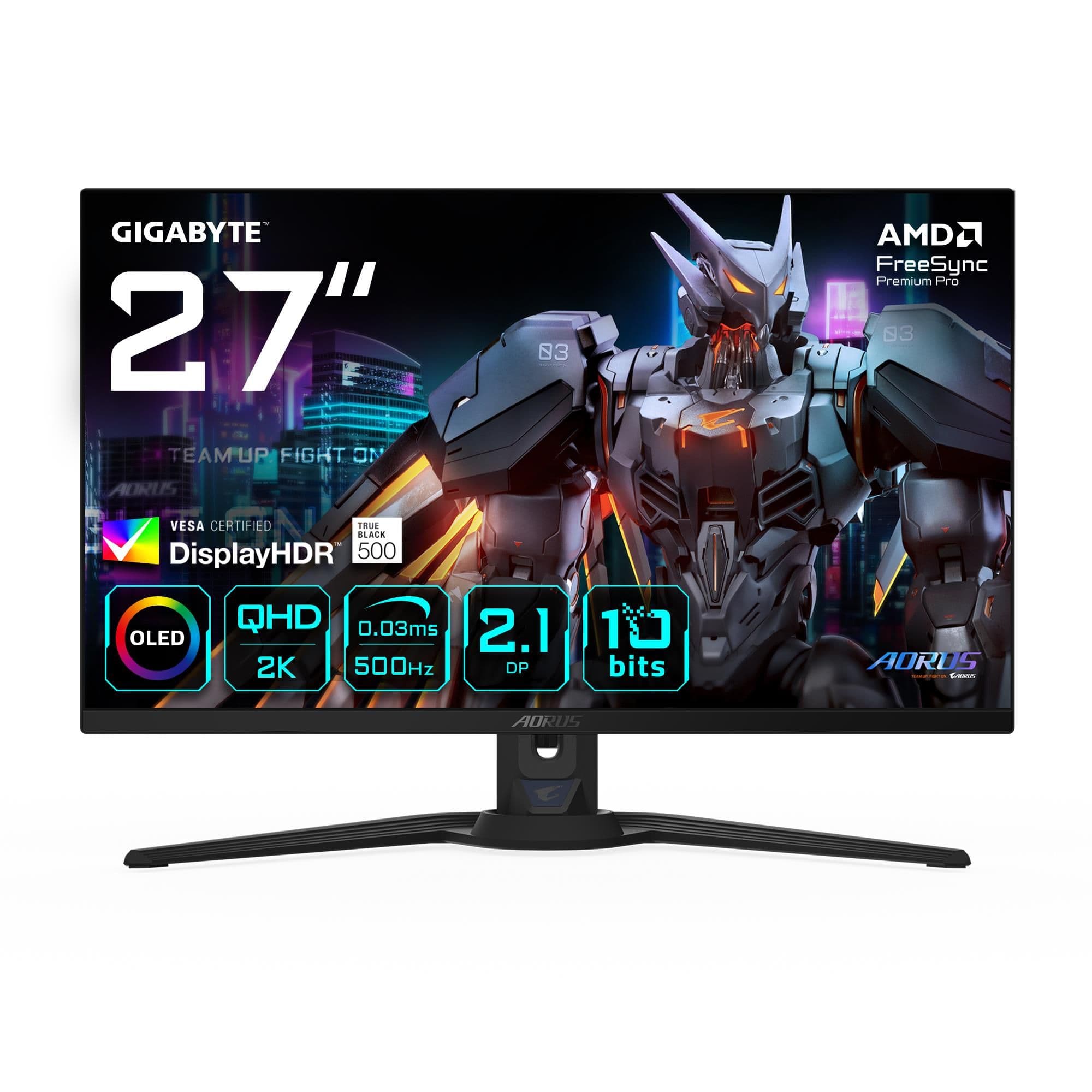 Монітор 27" AORUS FO27Q5P EK GIGABYTE