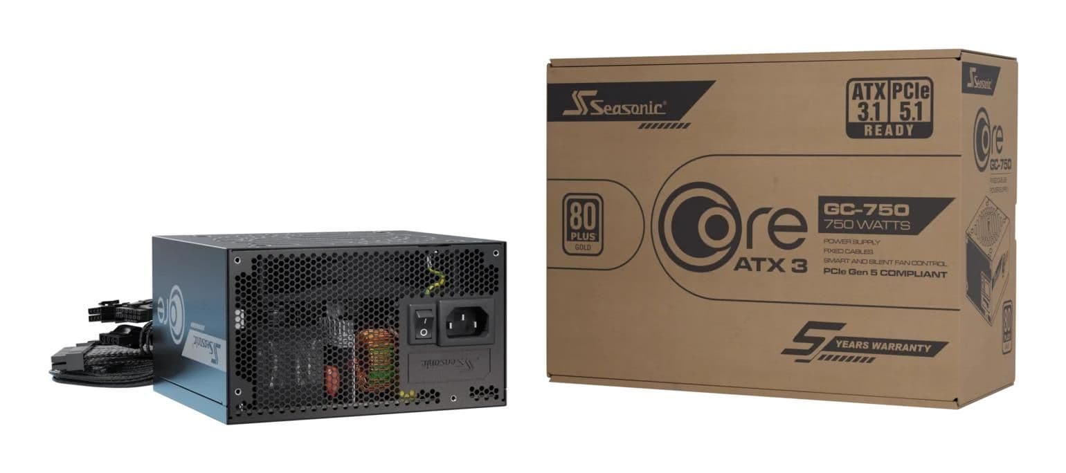 Блок живлення ATX 750W CORE GC-750 ATX31 SEASONIC