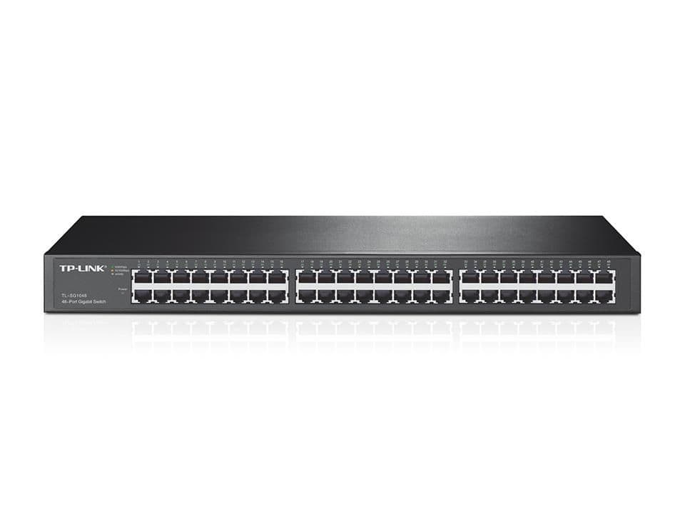 Комутатор некерований, мережеве обладнання, TL-SG1048 TP-LINK