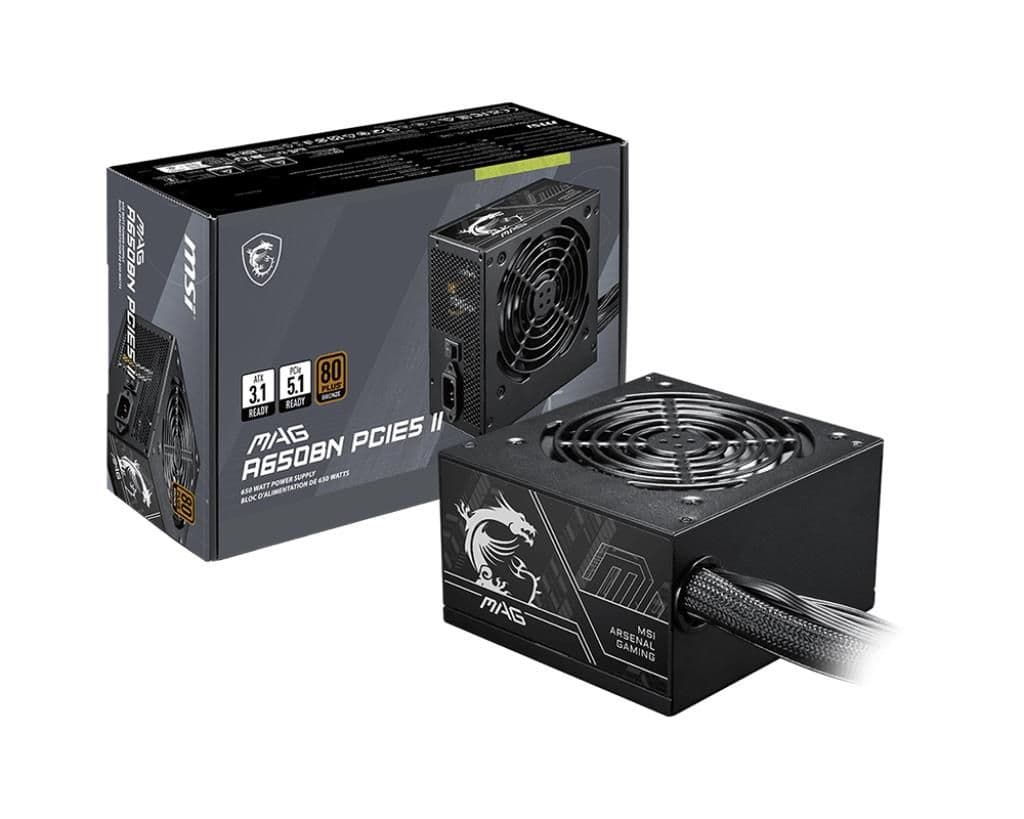 Блок живлення ATX 650W MAG A650BN PCIE5 II MSI