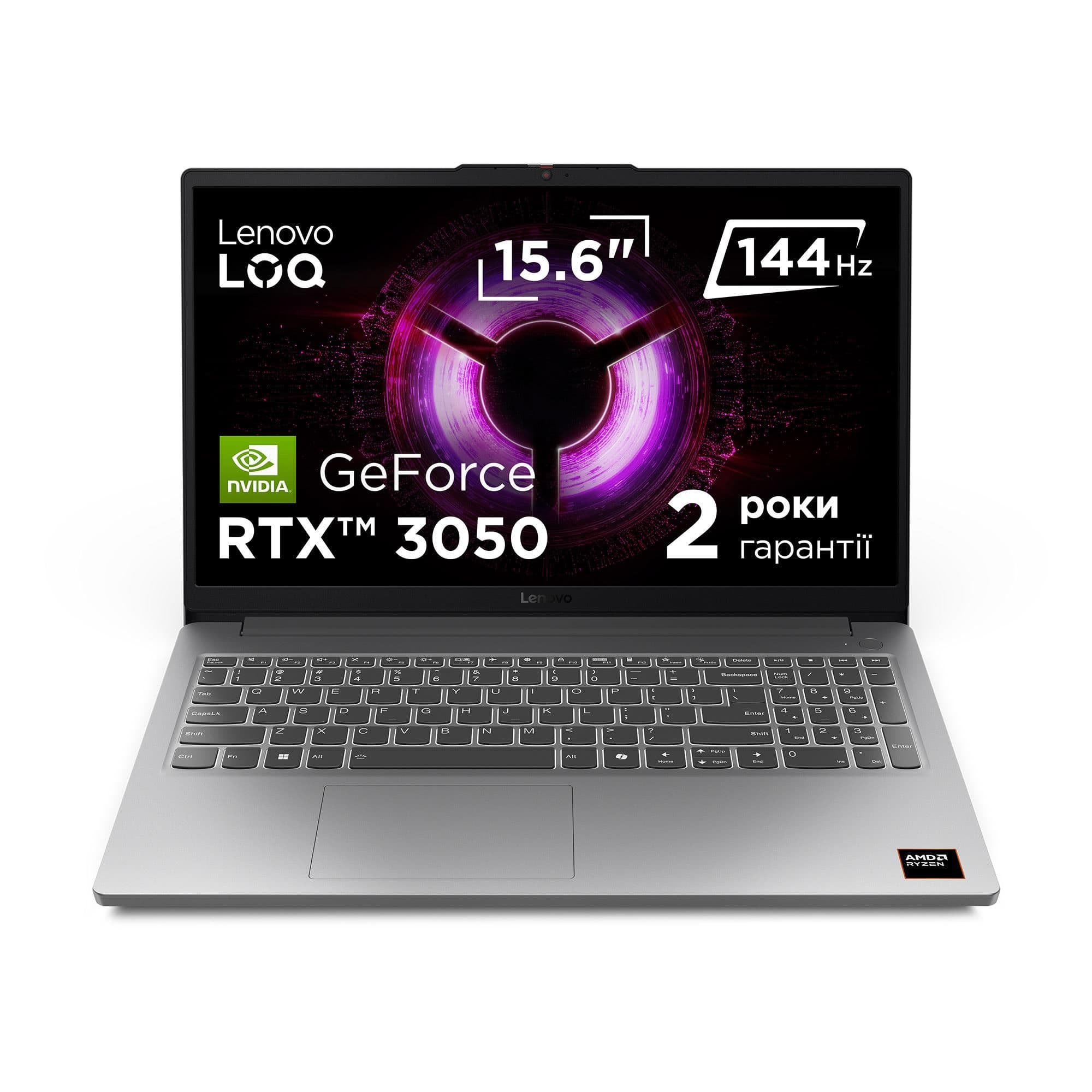 Ноутбук (портативний комп’ютер) LOQ-15ARP10E R5-150 15" 16/512GB 83S0007GRA LENOVO