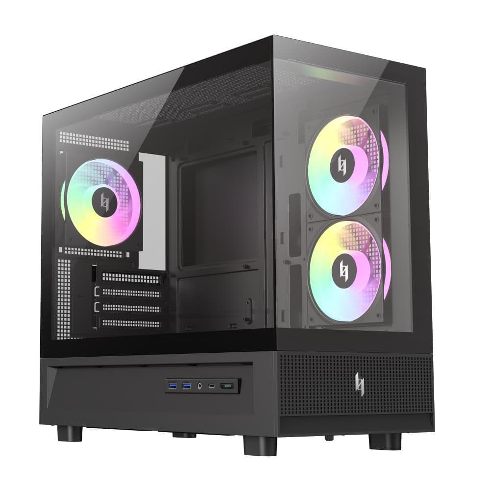 Корпус для комп'ютера MATX W/O PSU NEX C31 BK GAMEMAX