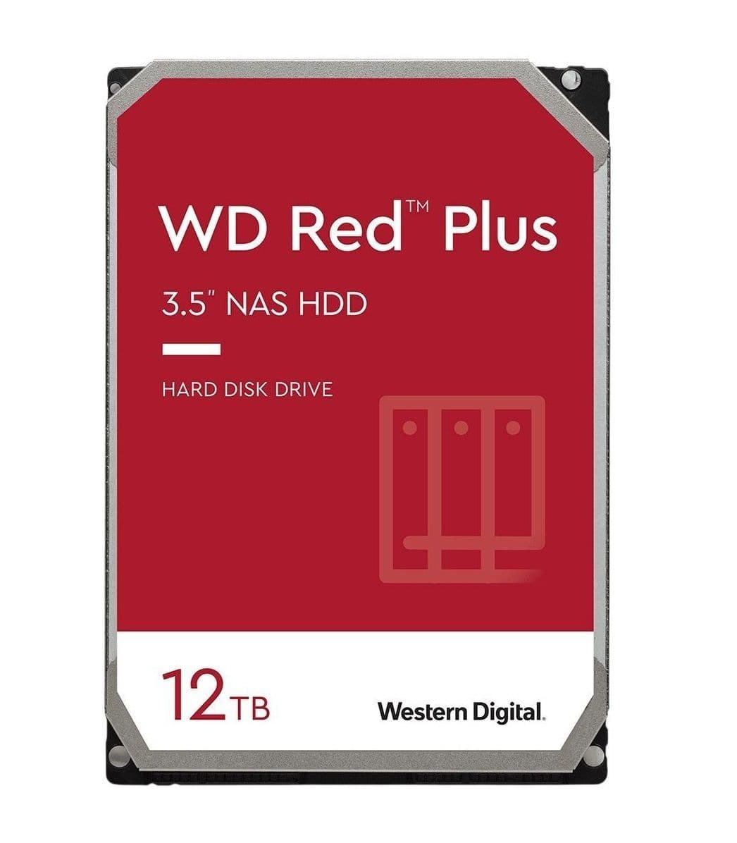 Жорсткий диск WD 12TB 3.5" 7200 512MB SATA Red Plus NAS