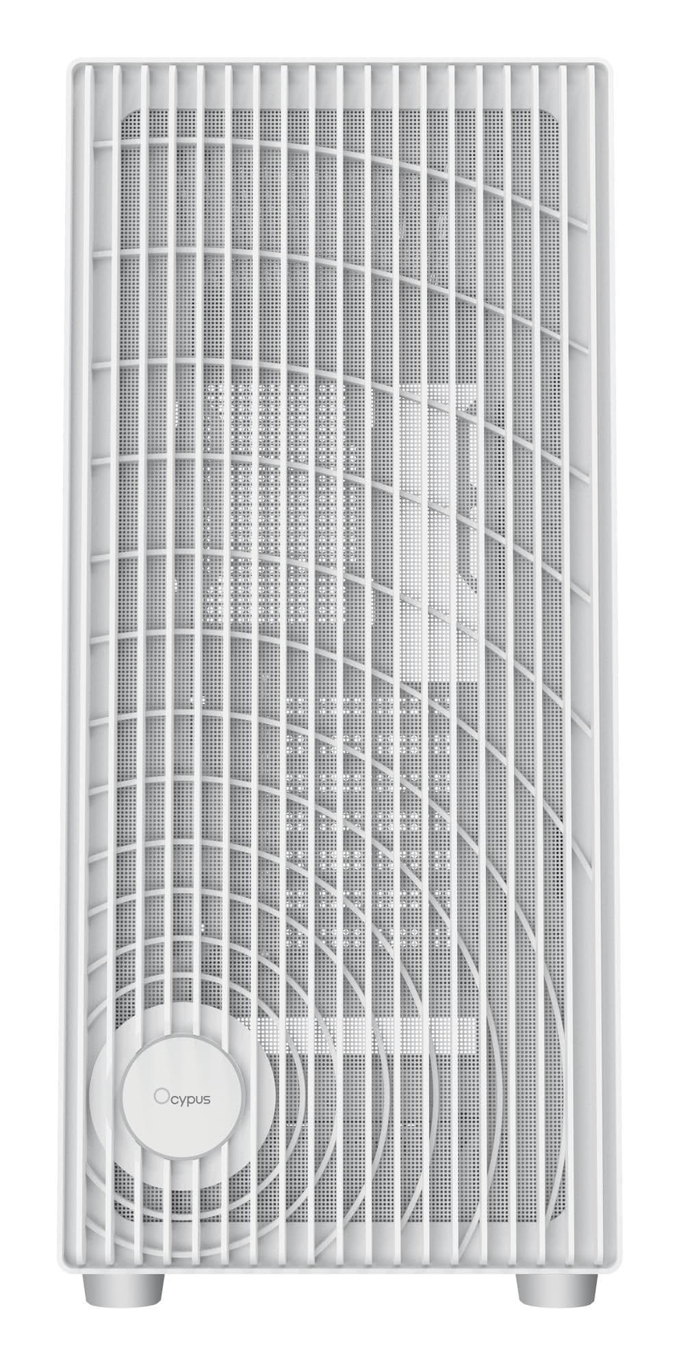 Корпус для комп'ютера ATX W/O PSU GAMMA C70 WH (GAMMA-C70-WHG000XX-GL) OCYPUS