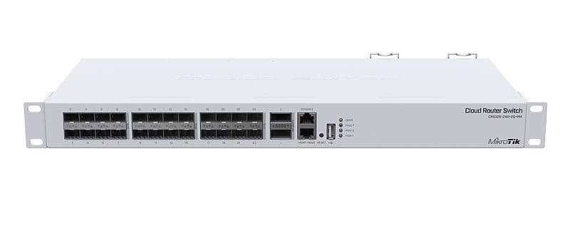 Мережевий комутатор Ethernet CRS326-24S+2Q+RM MIKROTIK