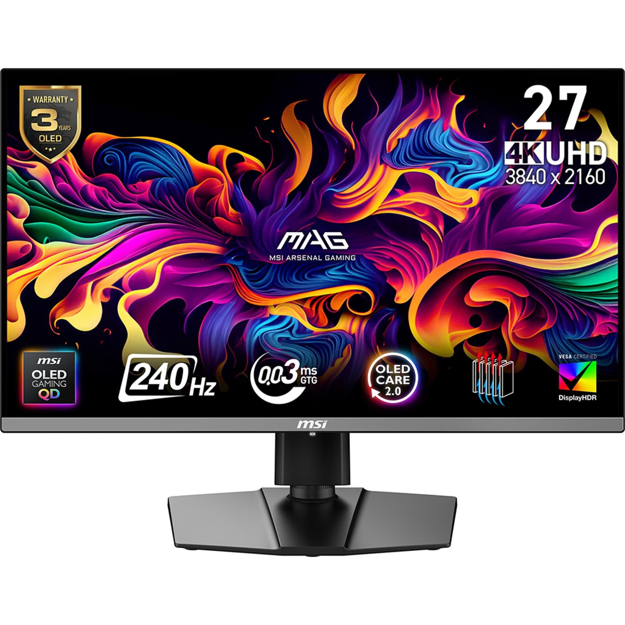 Монітор 27" MAG 272UP QD-OLED X24 MSI