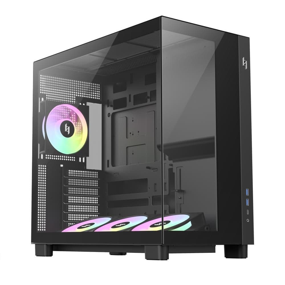 Корпус для комп'ютера ATX W/O PSU NEX C53 BK GAMEMAX
