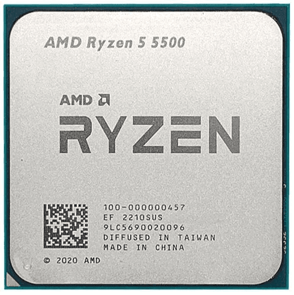 Процесор AMD Ryzen 5 5500 (AM4, 12T, Tray) (AMD)