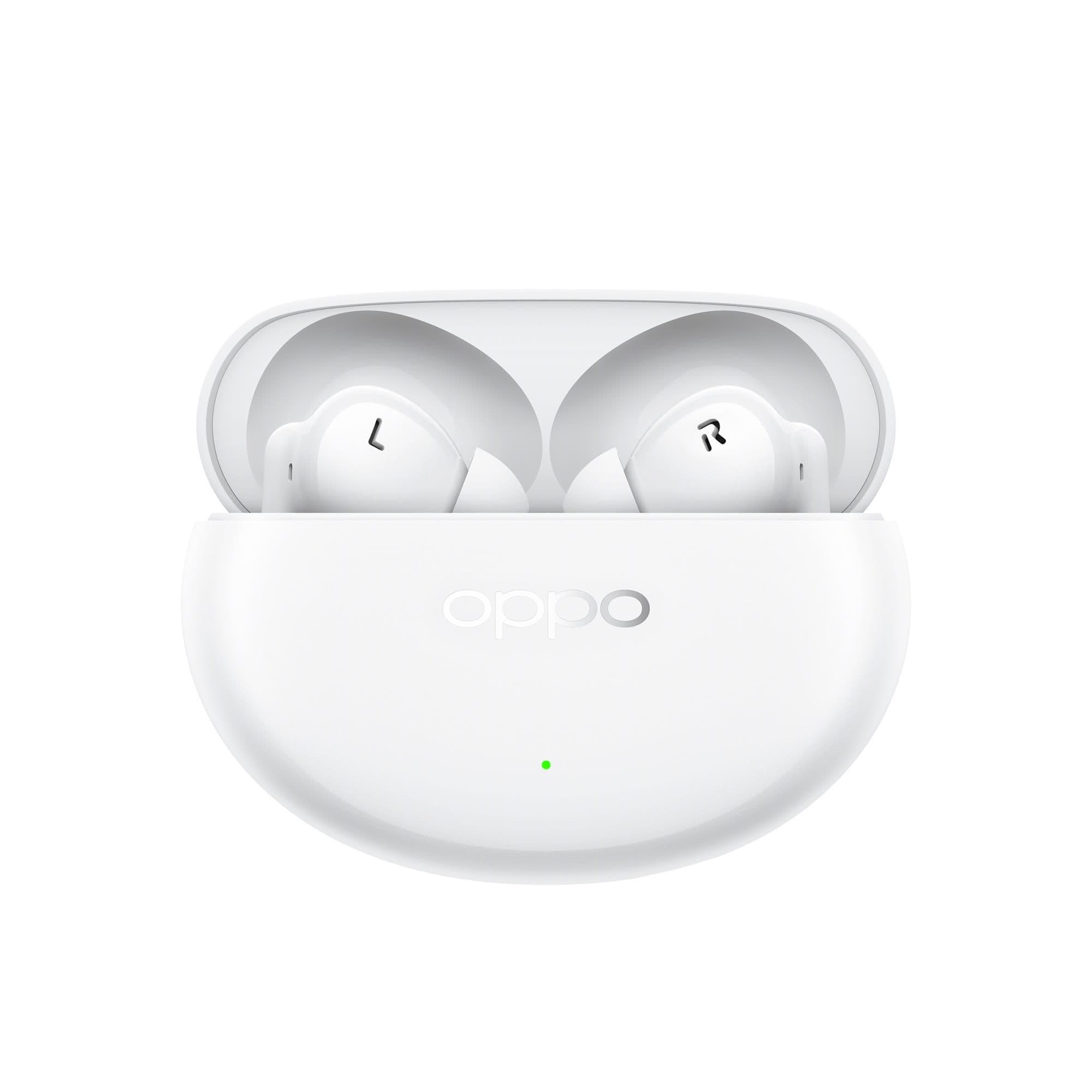 Бездротові навушники Enco AIR4 PRO ETEA1 MOONLIGHT WHITE OPPO