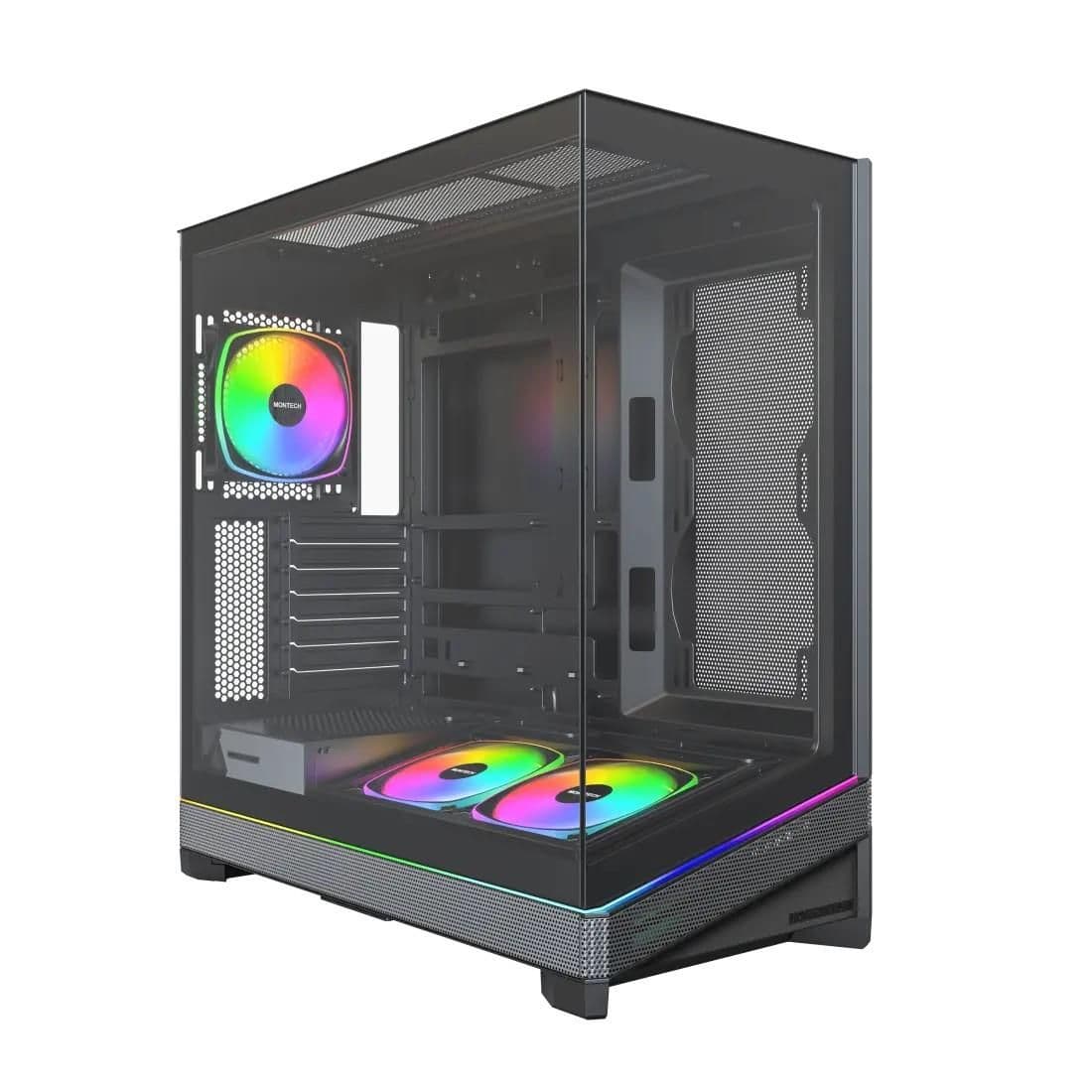 Корпус для комп'ютера ATX W/O PSU BLACK SKY 3 (B) MONTECH