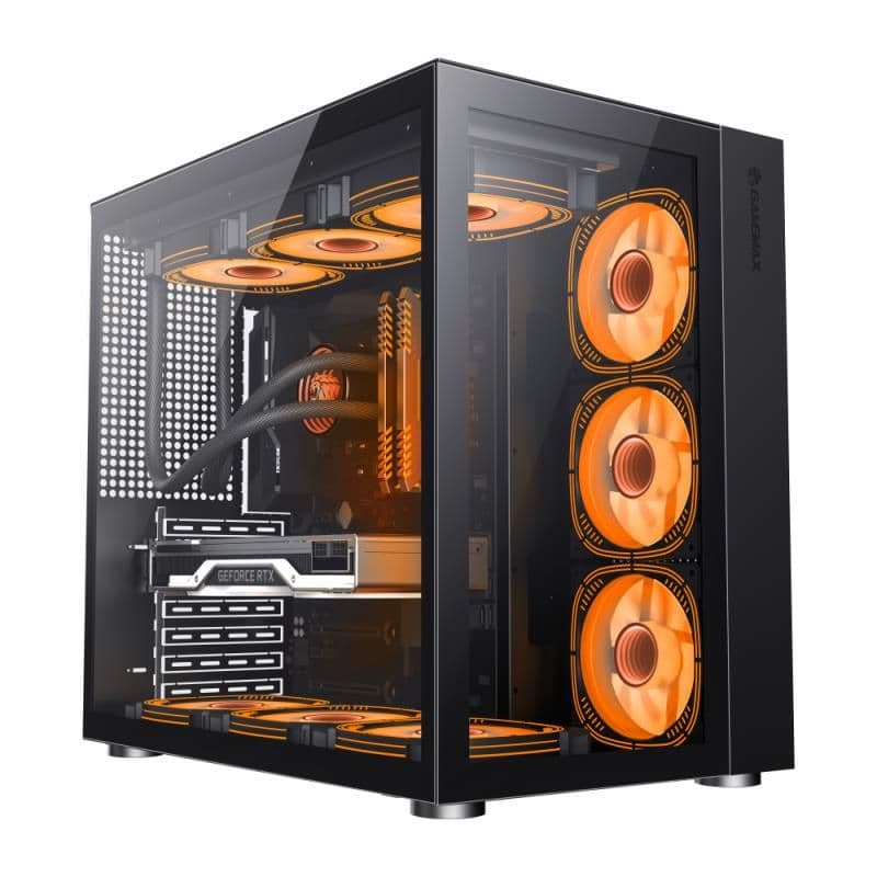 Корпус для комп'ютера ATX W/O PSU INFINITY BK GAMEMAX