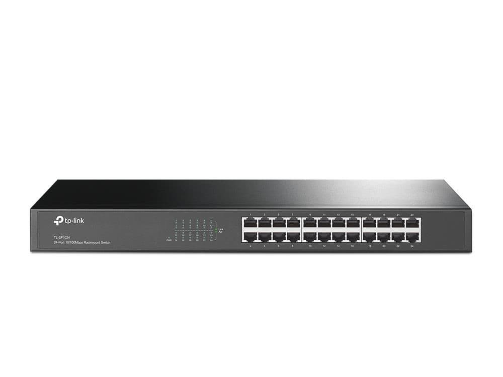 Комутатор некерований, мережеве обладнання, TL-SF1024 TP-LINK