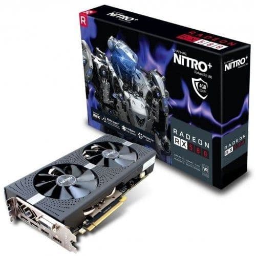 Відеокарта Sapphire Radeon RX 580 4 Gb NITRO+ GDDR5