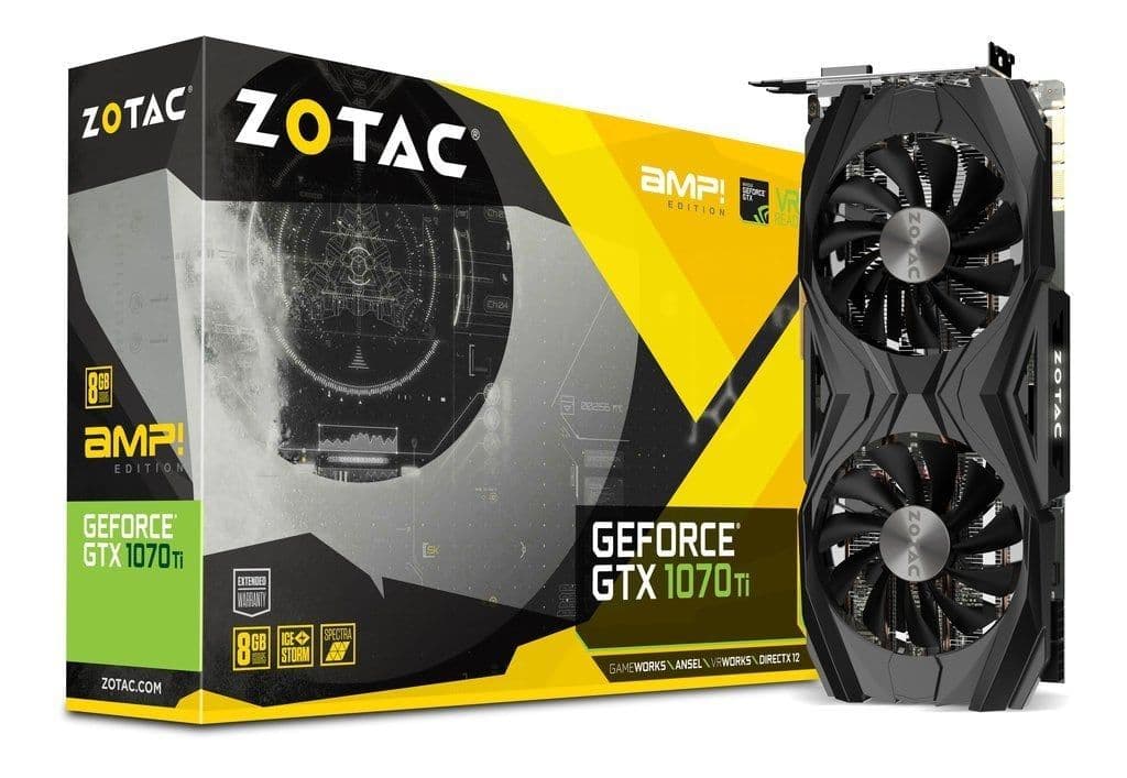 Відеокарта Zotac GTX 1070Ti AMP! Extreme GDDR5